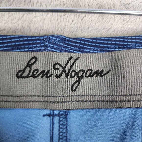 Men's Blue Ben Hogan Golf Shorts Performance Stretch Fabric 10" Inseam Size 40 - Picture 5 of 12